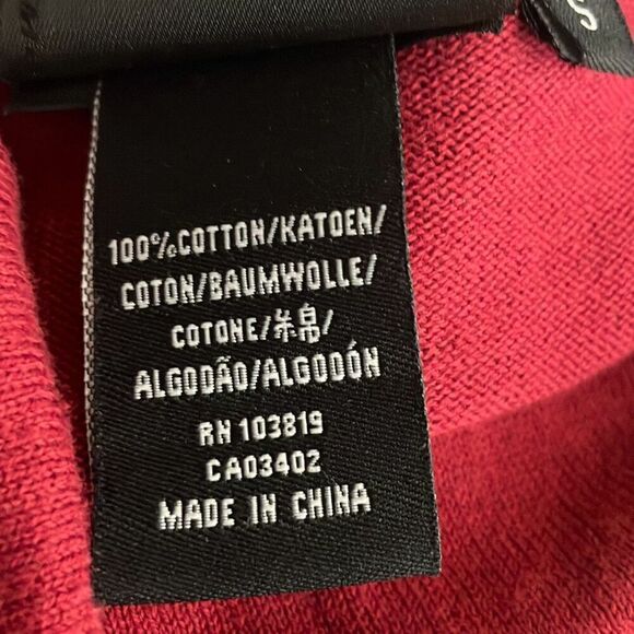 Harley-Davidson Y2K Turtleneck Studded Cotton Sweater Burgundy S - Picture 6 of 8